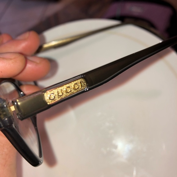 rX Gucci glasses in tortoiseshell unisex - Picture 6 of 7